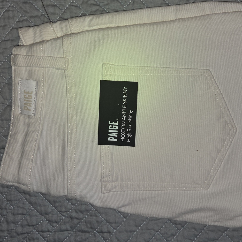 NWT Paige Hoxton Ankle Skinny Jeans - Picture 2 of 5